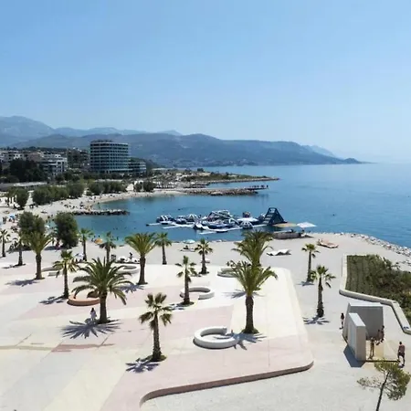 Blue Pearl Luxury - First Row To The Sea With Spa, 2 Bathrooms, Free Parking, Znjan *
